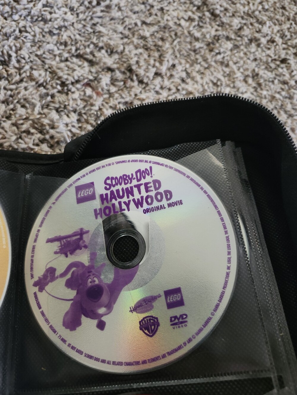 Scooby-Doo Haunted Hollywood DVD in Purple